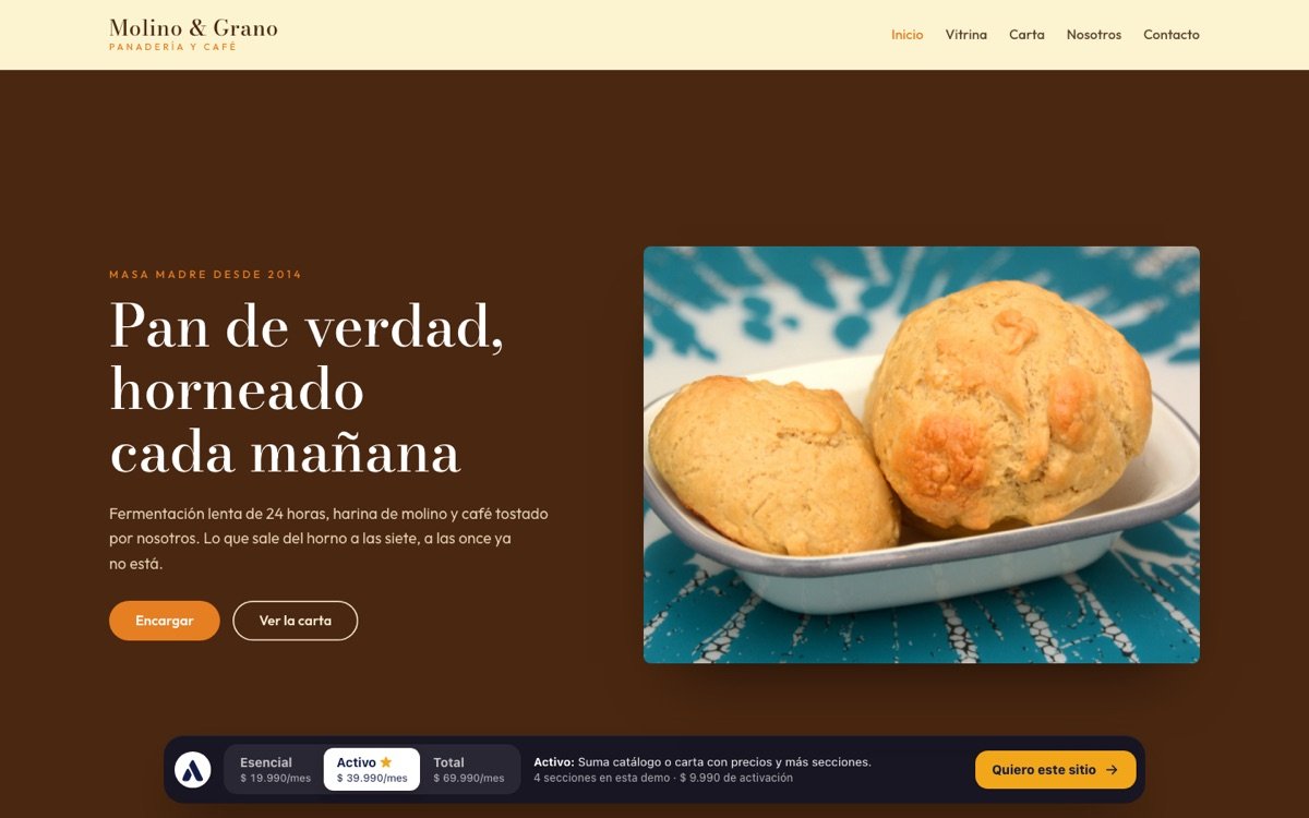 Demo de Molino y Grano