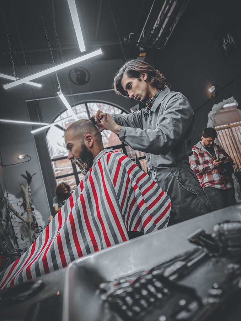 Sillón de barbería